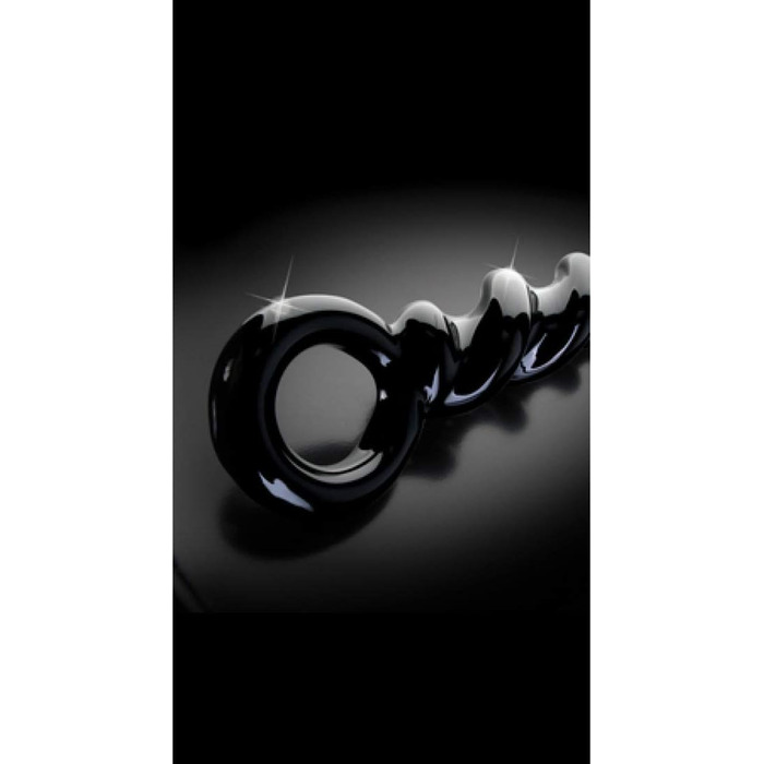 Масажер для тіла PIPEDREAM Icicles No. 29, скляний, блакитний, 1 шт.