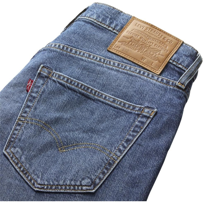Чоловічі джинси Levi's 512 Low Rise Tapered Fit, колір Rainy Afternoon (28W / 32L)