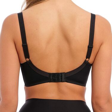 Балконний бюстгальтер Fantasie 85D чорного кольору, безшовний, згладжуючий