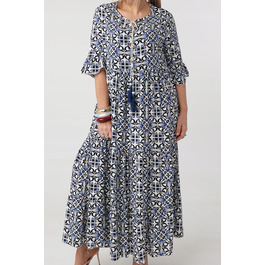 Сукня FEMIMODA в стилі бохо maxi для роботи, розмір 44/46