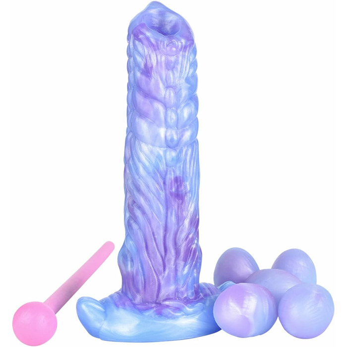 Анальний масажер з силікону Axcroo з 5 кульками, анальні кульки, дилдо, іграшки для дорослих для жінок та чоловіків