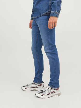 Чоловічі джинси Slim Fit JACK & JONES JJIGLENN JJORIGINAL SQ 223 NOOS, синій денім, 32W/32L