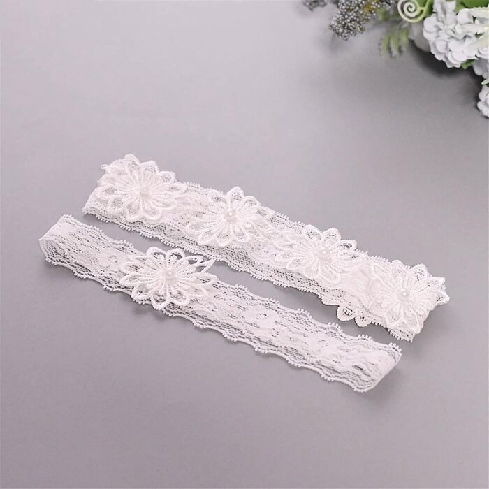 Шнурок для весільної сукні LVUNZJCA: мереживний пояс для нареченої, шнурок для ніг, 40-60 см, білий