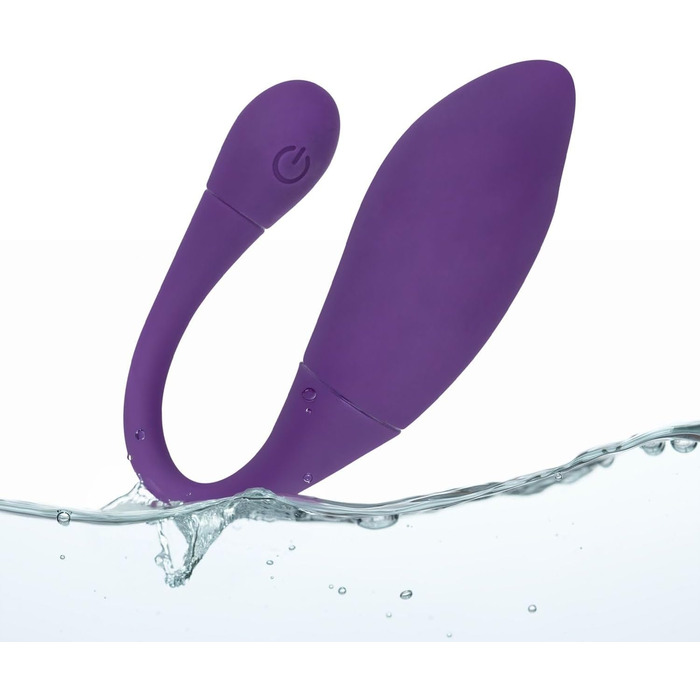 AMORELIE Joy – Вібро-яйце Cha-Cha для жінок з керуванням через додаток | Водонепроникне, силікон, фіолетовий