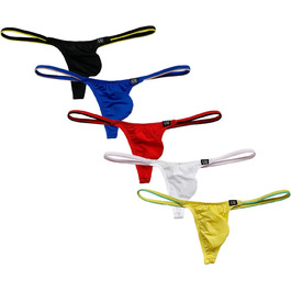 Чоловічий купальник Faringoto: низька талія, танга, G-String, 5 шт. (L 0116)