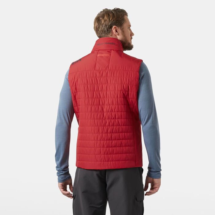 Чоловічий утеплений жилет Helly Hansen Crew Insulator Vest 2.0, червоний, розмір M