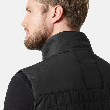Чоловічий утеплений жилет Helly Hansen Crew Insulator Vest 2.0, колір Ebony (XXL)