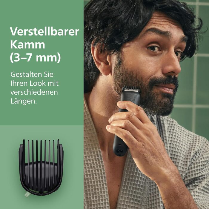 Універсальний тример Philips Multigroom 3000 серії 9-в-1 MG3946/15 для обличчя, голови та тіла, 12 налаштувань довжини