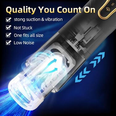 Електричний масажер для чоловіків з телескопічною функцією, автоматичний стимулятор пеніса, секс-іграшка