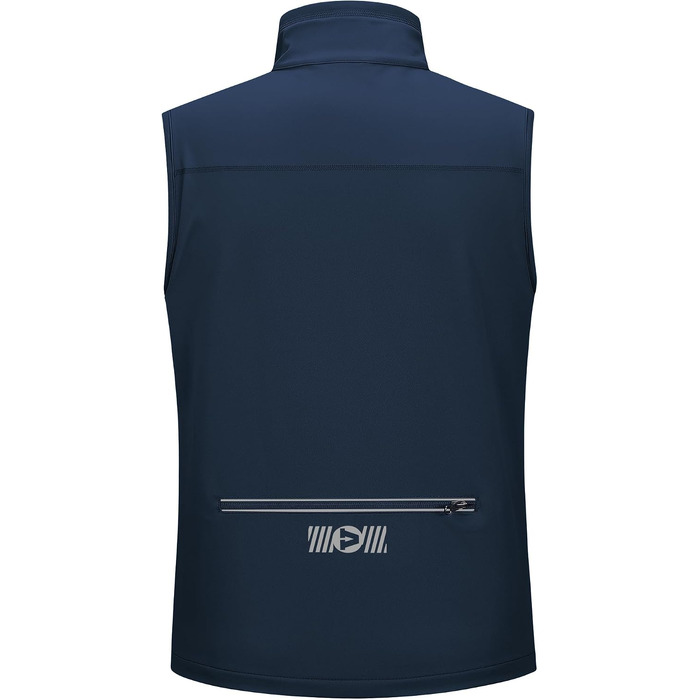 Чоловічий жилет Outdoor Ventures Softshell для велосипеда та активного відпочинку, водонепроникний (M, темно-синій)
