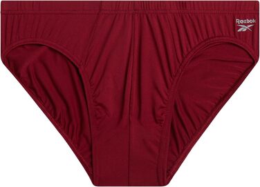 Сліпеки чоловічі Reebok (10 шт. в упаковці) – Low Rise, матеріал: бавовна, кольори: морський блакитний, червоний, сірий, Surf The Web, Stonegrey, розмір M