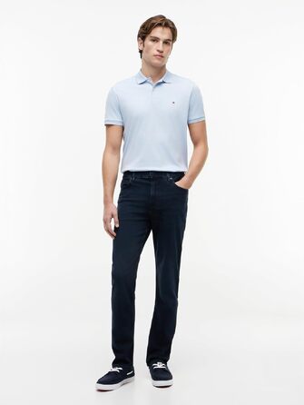 Чоловічі прямі джинси Tommy Hilfiger Denton Denim (Blue Black), розмір 32W/32L