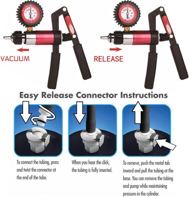 Насос для збільшення пеніса з манометром та регулювальними колесами. Ручний насос для чоловіків з металевим руків'ям, вакуумний насос для збільшення розміру пеніса (57 мм)
