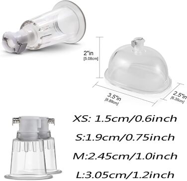 Набір для стимуляції статевих органів - вагінальний насос з манометром та перемикачем. Професійний набір для дорослих, для жінок та пар. Інтимні іграшки для стимуляції клітора та сосків. SM іграшки преміум-класу.