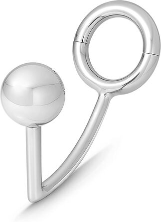 Кольцевий аналізатор з кулькою з нержавіючої сталі для чоловіків. Інтимні іграшки для дорослих. Різні розміри