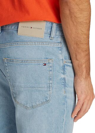 Чоловічі прямі джинси Tommy Hilfiger Denton Denim (колір Heron Blue), розмір 36W / 34L