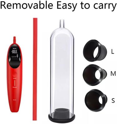 Електричний вакуумний насос для збільшення пеніса Jpscor: 3 силіконові насадки, для ерекції та покращення потенції