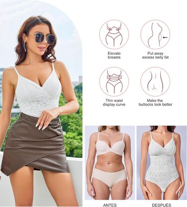 Корсет-слінг KUAYES Daen Body Stark Forend: модельований, безшовний, з V-подібним вирізом, відкритий на спині, білий (S)