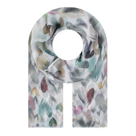Жіноча хустка-шаль Majea багатофункціональна стола для шиї та голови, сіра (Grau 28)