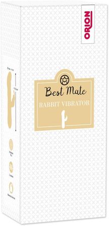 Вібратор ORION Rabbit-Vibrator: інтенсивна стимуляція, тиха робота, чорний/золотий
