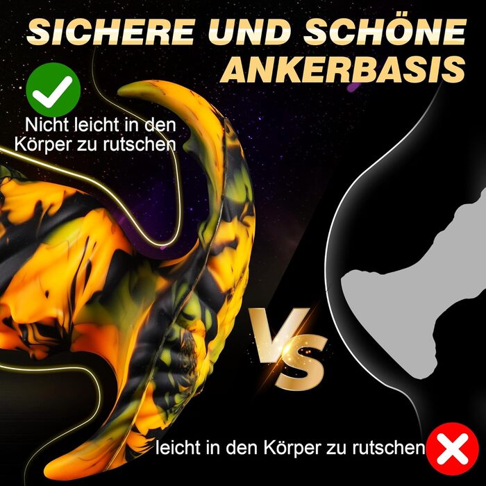 Анальний дилда Tentakel 34,5 см з силікону: фантазійний анаплаг для пар, жінок та чоловіків