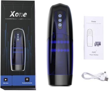 Масажер для тіла Magic Motion Xone Masturbator - Чорний