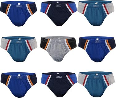 Чоловічі труси BestSae247 з тонкого джерсі, 100% бавовна, набір 3/6/12 шт. (XL, 9 шт.)