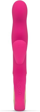 Вібратор Rabbit, 10 режимів вібрації, водонепроникний, перезаряджається - Рожевий