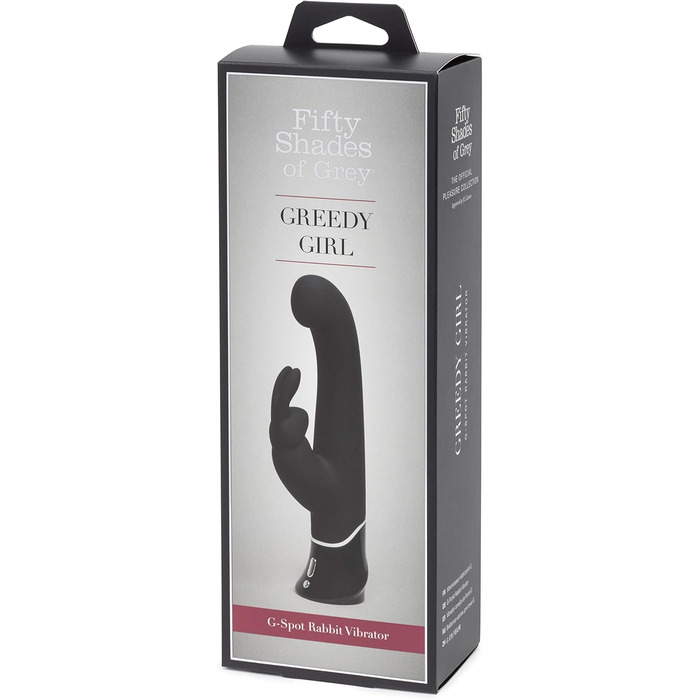 Rabbit-Vibrator G-Punkt Fifty Shades of Grey - Перезаряджається, Водостійкий