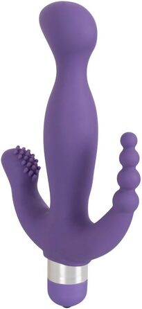Вібратор You2Toys 3 Pointer: стимулятор клітора та ануса, масажер для жінок, фіолетовий