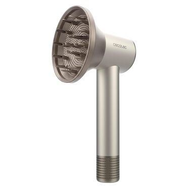 Фен для волосся Cecotec DryNova 2in1 з BLDC-мотором, 1400 Вт, сенсором контролю температури та режимом захисту шкіри голови, колір Champagne