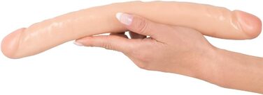 Двосторонній дildo You2Toys з двома кінцями, Double Dong для жінок, чоловіків та пар (колір шкіри світлий)