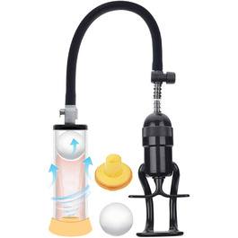 Насос для збільшення пеніса Jpsor 2-в-1 з ручкою та кільцем, SM-іграшка для чоловіків