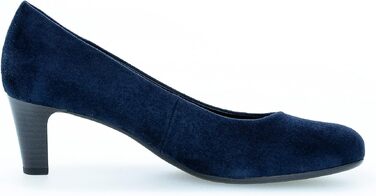 Жіночі туфлі-човники Gabor Fashion-41.400, сині (Blau River 46), розмір 35 EU