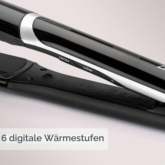 Професійний випрямляч для волосся BaByliss Smooth Pro Wide з керамічними пластинами 35 мм для густого та довгого волосся, 5 рівнів температури до 235°C