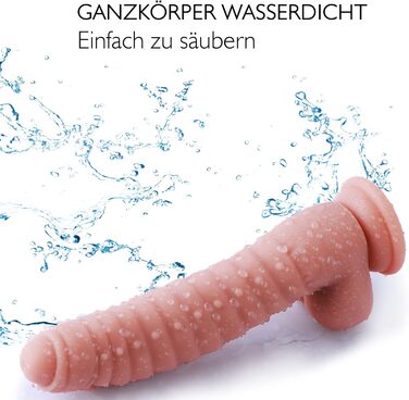 MOCOYA Дільдо для жінок 22 см з сильним присоском, реалістичний, для дорослих, анальний секс, іграшки для дорослих