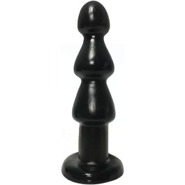 Анальний масажер ChicLSQ Extrem з 3 кулями, для чоловіків та жінок, для простати, великий, анатомічний, флеш-колір