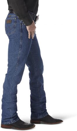 Чоловічі джинси Wrangler Premium Performance Cowboy Slim Fit, темно-сірі (Dark Stone), 35W / 30L