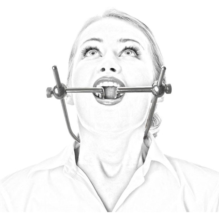 Набір для BDSM: кульові кайдани та заглушка для рота з нержавіючої сталі MFMYEE