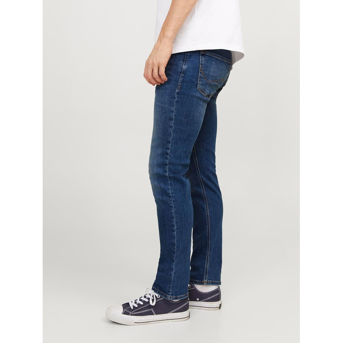 Чоловічі джинси Jack & Jones JJITIM JJORIGINAL AM 012 LID NOOS, синій денім, розмір 44W/32L