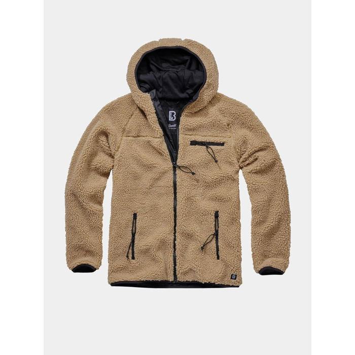 Чоловіча робоча куртка Brandit Teddyfleece Worker Jacket, колір Camel, розмір M