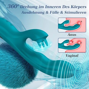 Вібратор дилда для пар, набір вібраторів для жінок G-точка, кліторальний стимулятор з 9 режимів вібрації, 23 см, сексуальні іграшки