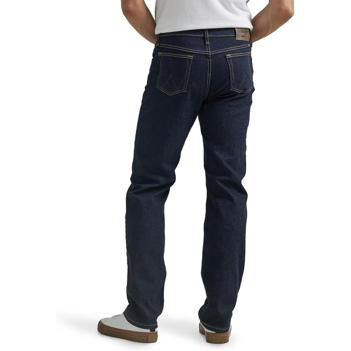 Чоловічі робочі штани Wrangler Flame Resistant Regular Fit, вогнетривкі джинси (38W / 30L, Rinse Denim)