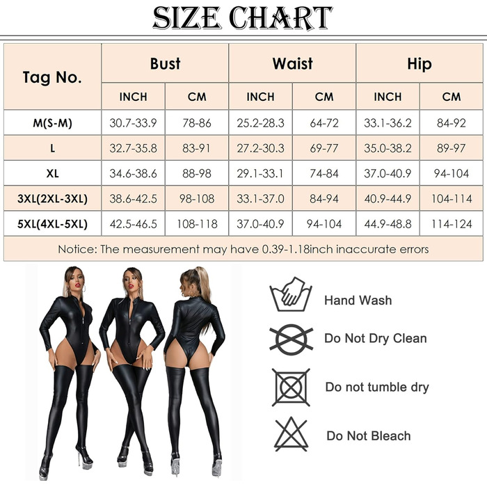 Комбінезон FEOYA з ефектом латексу для жінок, чорний, 5XL. Латексний боді з блискавкою, довгі рукави, для сцени, вечірок, клубів. Комбінезон з ефектом шкіри, довгі рукави, боді, ефектний, для сцени та клубів.