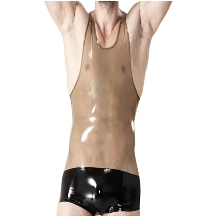 Латексний чоловічий костюм-котяча кішка GAYLOP: трикотаж, фетиш, слінг, клубний одяг, косплей, чорний, виготовлення на замовлення