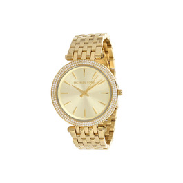 Жіночий годинник Michael Kors Darci золотистого кольору, кварцовий механізм, сталевий браслет, 39 мм