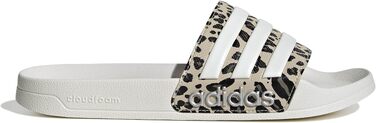 Чоловічі тапочки Adidas Adilette Shower Velcro Crystal Linen Core White Khaki (розмір 46 EU)
