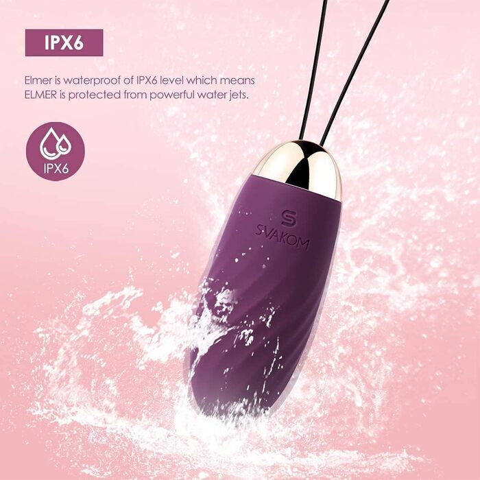 Вібратор Deluxe Vibro Ei з дистанційним керуванням: тихий, потужний, 26 режимів вібрації, стимулятор G-точки та клітора, анальний вібратор-дилда, іграшки для пар