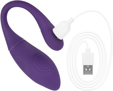 AMORELIE Joy – Вібро-яйце Cha-Cha для жінок з керуванням через додаток | Водонепроникне, силікон, фіолетовий