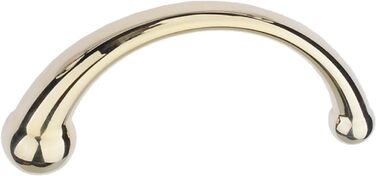 Масажер G-Punkt, анальний пробка з металу, стимулятор з нержавіючої сталі, для масажу простати та G-точки, секс-іграшка для дорослих (золото, M - 20 см)